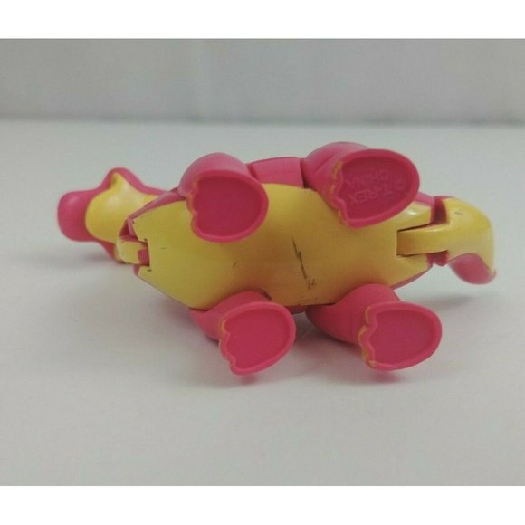 Vintage Downtown Disney T-Rex Cafe Restaurant Pink Brachiosaurus Action Figure - Picture 6 of 6